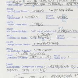 Western questionnaire, answ...