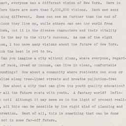 New York's Future as I ...
