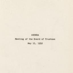 Meeting of the Board of Tru...
