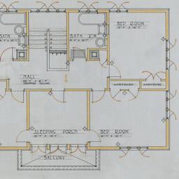 Second floor plan