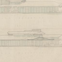 South, north elevations