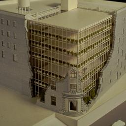 Model, aerial view.