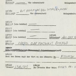 Western questionnaire, answ...