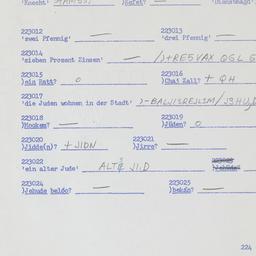 Western questionnaire, answ...