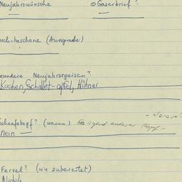 Western questionnaire, answ...
