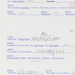 Western questionnaire, answ...