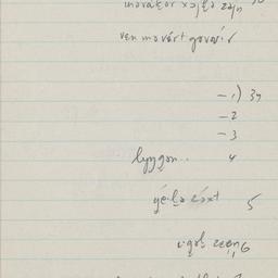 Eastern questionnaire, blue...