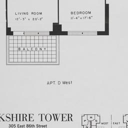 Yorkshire Tower, 305 E. 86 ...