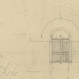 Gate elevation, sketch