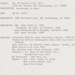 Nominating Committee