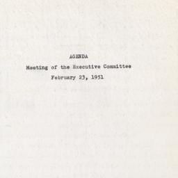 Executive Committee Meeting