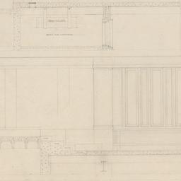 Framing sections, plan