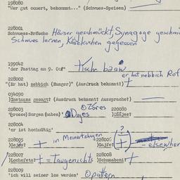 Western questionnaire, answ...