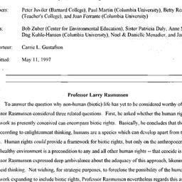 Minutes, 1997-04-08. Human ...