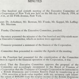 Executive Committee Meeting