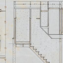 Stair plan, elevations