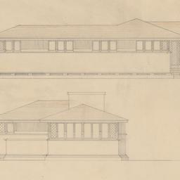 Front, side elevations