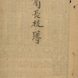 Họ Đào trưởng chi bạ