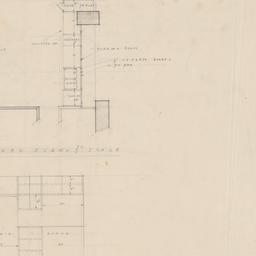Kitchen plan, jambs