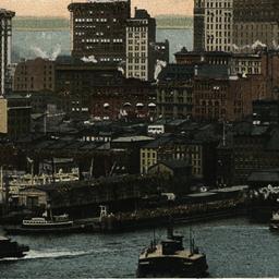 Tall Buildings Lower New York.