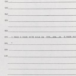 Western questionnaire, answ...