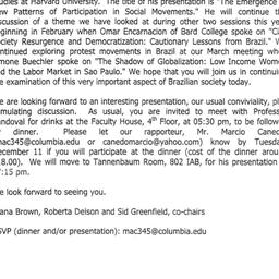 Announcements, 2001-12-13. ...