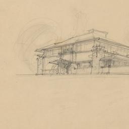 Exterior sketch view