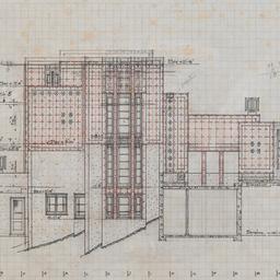 Working drawing #4: East el...