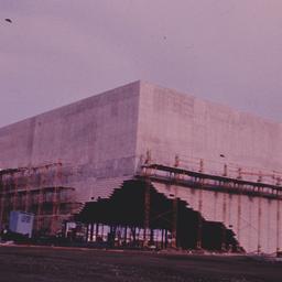 Construction view, exterior...
