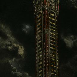 Singer Building, by Night. ...