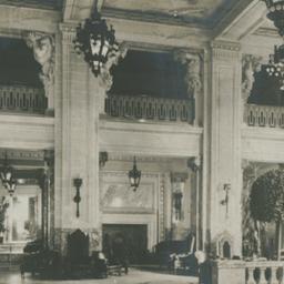 Lobby, Hotel Belmont, N.Y. ...