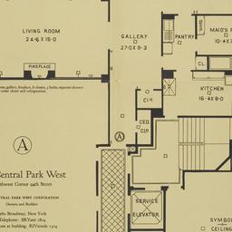 350 Central Park West, A