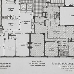 451 West End Avenue, Typica...