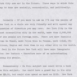 New York's Future as I ...