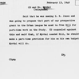 Memorandum from Charles Dol...