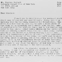 Letter from Gunnar Myrdal t...