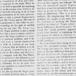 Letters to the editor from ...