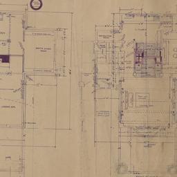 Basement, first floor plans