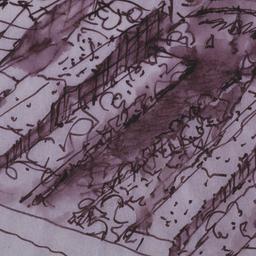 Aerial perspective, sketch.