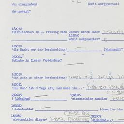 Western questionnaire, answ...