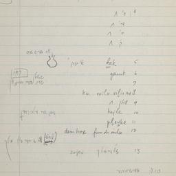 Eastern questionnaire, blue...