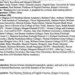 Minutes, 2004-04-16. Shakes...