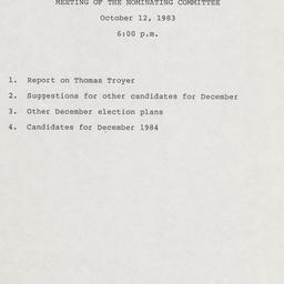 Nominating Committee