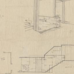 Entrance foyer view, plan, ...