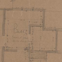 Second floor bathroom plan