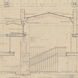 Working drawing #10: Stair ...