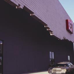 Exterior view, detail of en...