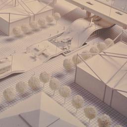 Model, aerial view.
