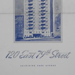 120 E. 79 Street, Plans Of ...