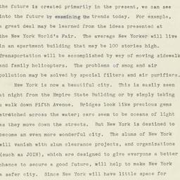 New York's Future as I ...